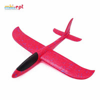HKM-171347 Kids Foam Hand Throwing Plane Toy - Fun Outdoor Model for Ages 2-7