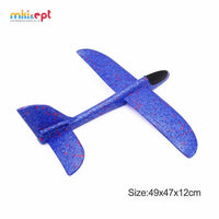 HKM-171347 Kids Foam Hand Throwing Plane Toy - Fun Outdoor Model for Ages 2-7