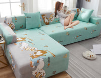 HKM-171603 All-Inclusive Stretch Dustproof Sofa Cover for Combination Sofas - Multiple Sizes Available