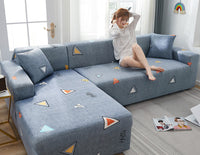 HKM-171603 All-Inclusive Stretch Dustproof Sofa Cover for Combination Sofas - Multiple Sizes Available
