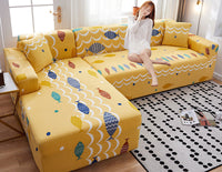 HKM-171603 All-Inclusive Stretch Dustproof Sofa Cover for Combination Sofas - Multiple Sizes Available