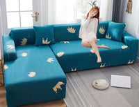 HKM-171603 All-Inclusive Stretch Dustproof Sofa Cover for Combination Sofas - Multiple Sizes Available