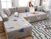 HKM-171603 All-Inclusive Stretch Dustproof Sofa Cover for Combination Sofas - Multiple Sizes Available