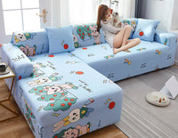 HKM-171603 All-Inclusive Stretch Dustproof Sofa Cover for Combination Sofas - Multiple Sizes Available