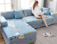 HKM-171603 All-Inclusive Stretch Dustproof Sofa Cover for Combination Sofas - Multiple Sizes Available
