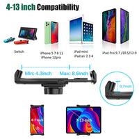 HKM-171603 Car Tablet and Mobile Phone Holder for Cup Holder Installation