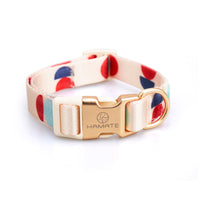 HKM-171731 Y-Shaped Nylon Dog Chest Strap and Leash Set - Adjustable for Small to Medium Dogs