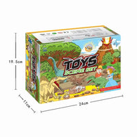 HKM-171795 Dinosaur World Play Mat and DIY Coloring Set for Creative Kids Ages 3+