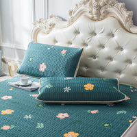 HKM-171859 Latex Summer Mat Set - 3 Folding Pieces (90x120cm, 120x200cm, 150x200cm, 180x200cm) with Pillow Cases