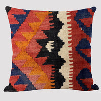HKM-171923 Bohemian Ethnic Style Linen Pillowcase - 45x45cm Design