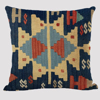 HKM-171923 Bohemian Ethnic Style Linen Pillowcase - 45x45cm Design