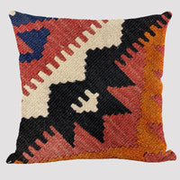 HKM-171923 Bohemian Ethnic Style Linen Pillowcase - 45x45cm Design