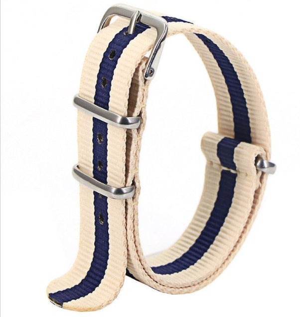 HKM-172051 Men's Watch with Soft Nylon Strap and Durable Steel Ring