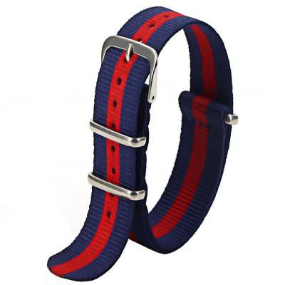 HKM-172051 Men's Watch with Soft Nylon Strap and Durable Steel Ring