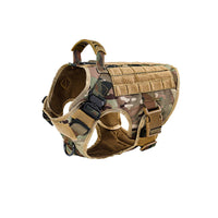 HKM-172307 Tactical Vest for Medium to Large Dogs - Durable Nylon, Unisex Design, Multiple Colors Available