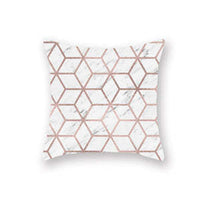 HKM-172371 Double Happiness Printed Polyester Car Pillow Case, Modern Simplicity, 45x45cm, Includes 1 or 4 Pillowcases