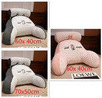 HKM-172499 Ergonomic Triangle Reading Cushion with Detachable Cover and Soft Support for Back and Lumbar