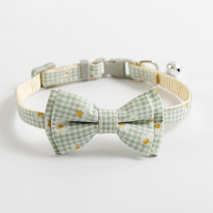 HKM-172563 Adjustable Blue Cat Collar with Safety Buckle and Bell