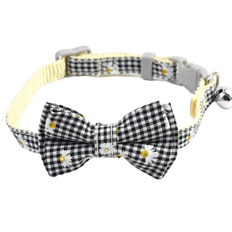 HKM-172563 Adjustable Blue Cat Collar with Safety Buckle and Bell