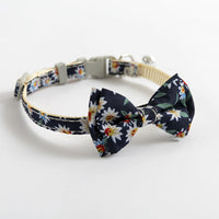 HKM-172563 Adjustable Blue Cat Collar with Safety Buckle and Bell