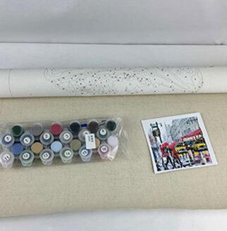HKM-172691 Paint by Numbers Kit - 40x50cm DIY Art Project for All Skill Levels
