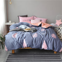 HKM-173011 100% Cotton Reactive Print Bedding Set - Available in Multiple Sizes