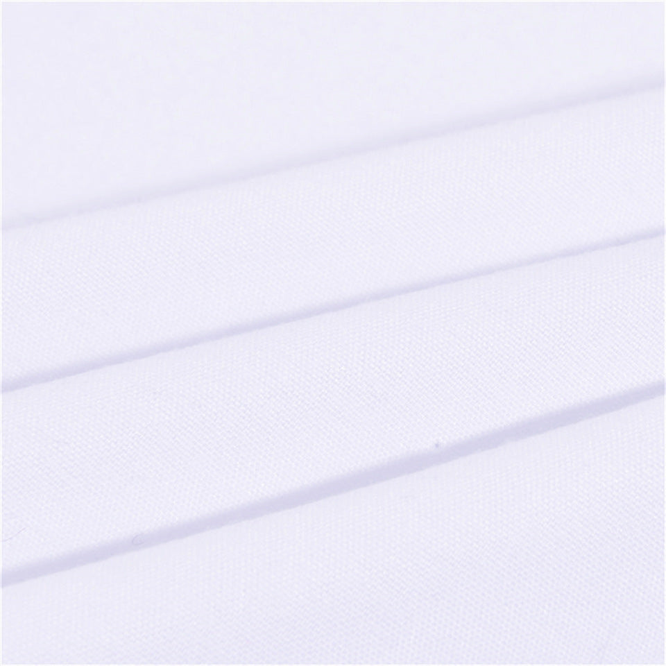 HKM-173011 Couple Pillowcase with Love Letters Bat Print - Modern Polyester, 50cm x 75cm