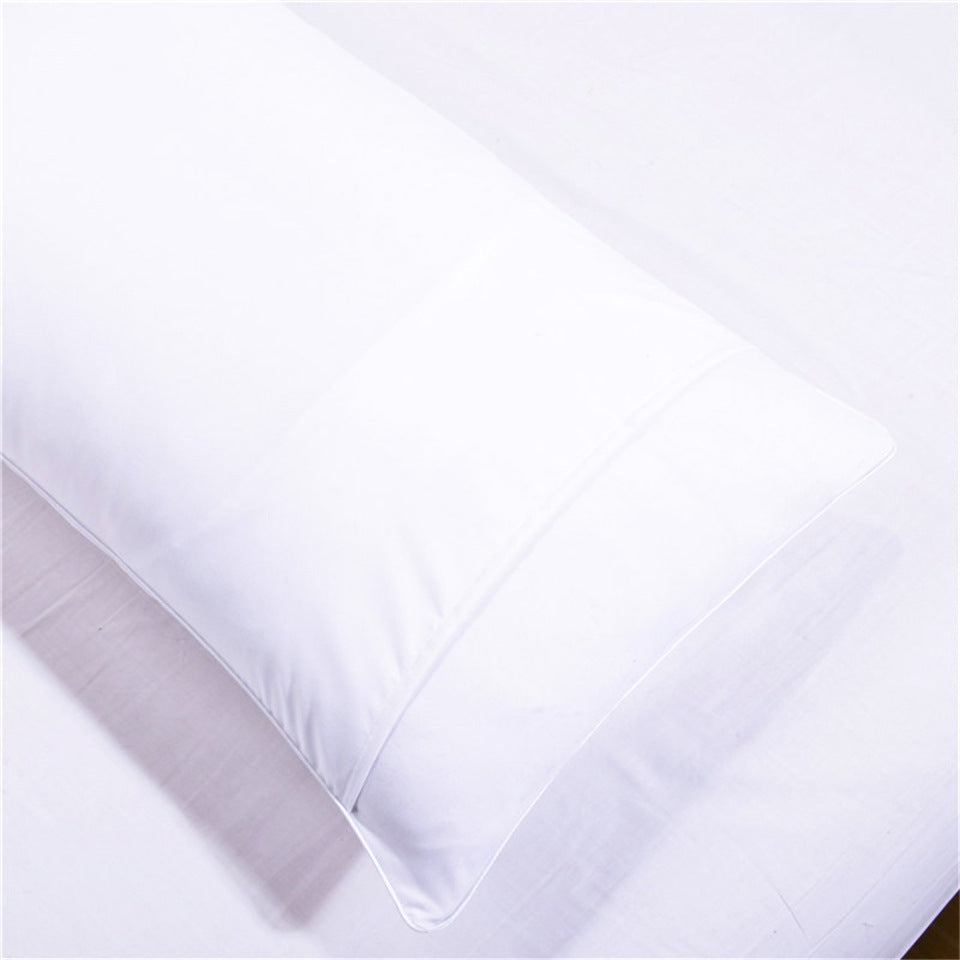 HKM-173011 Couple Pillowcase with Love Letters Bat Print - Modern Polyester, 50cm x 75cm