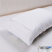 HKM-173011 Couple Pillowcase with Love Letters Bat Print - Modern Polyester, 50cm x 75cm