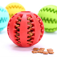 HKM-173139 Pink Rubber Pet Dog Toy for Self-Relief and Molars, Small Size (5cm Diameter)