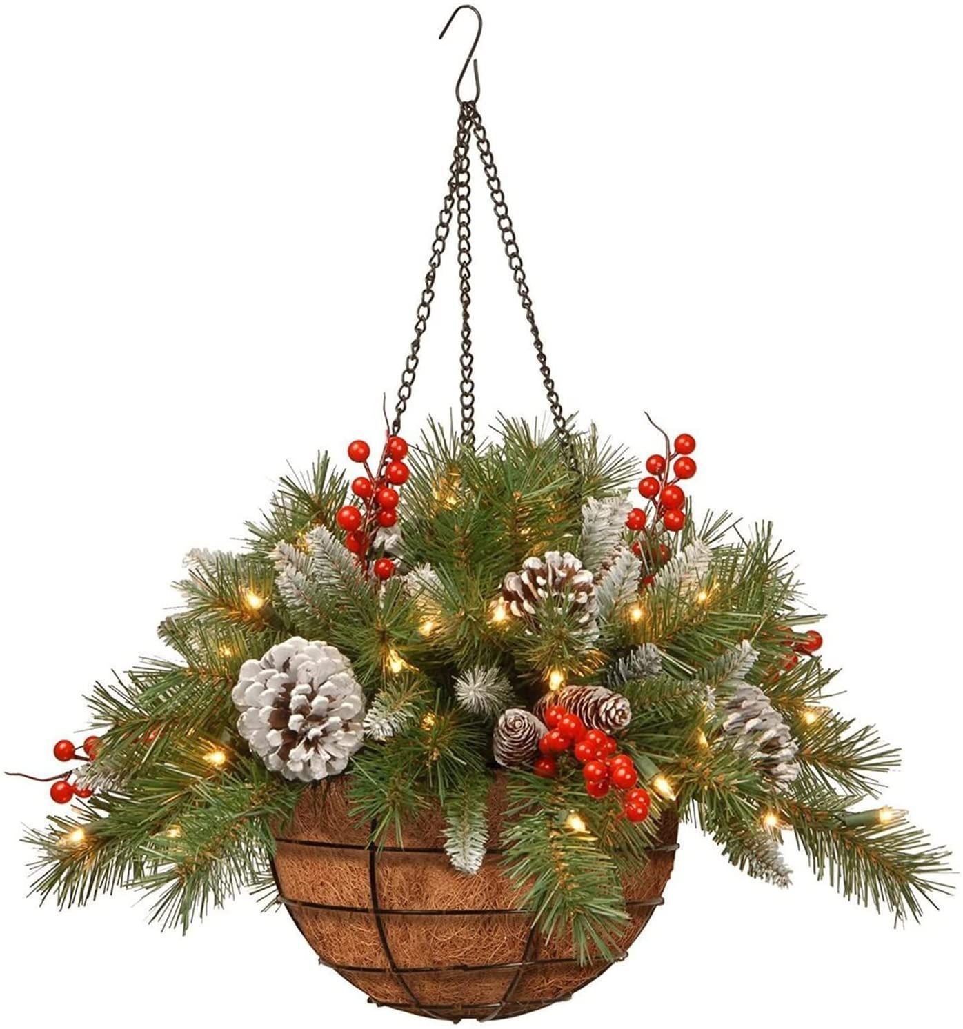 HKM-173459 Candy-Themed Christmas Door Hanging Decoration with Various Wreaths and Ornaments