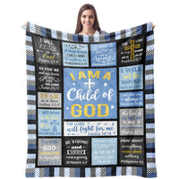 HKM-173523 Cozy Striped Polyester Fiber Blanket - Available in Multiple Sizes for All Seasons