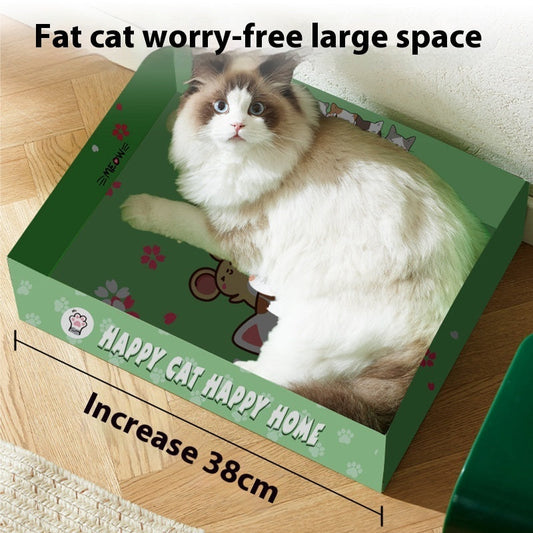 HKM-173523 Portable Folding Semi-Open Disposable Cat Litter Box - Various Sizes Available