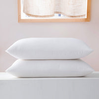 HKM-173651 Single Memory Foam Pillow - Non-Collapse, Durable, 48x74cm, White