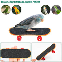 HKM-173779 Wooden Bird Puzzle Training Toy Set for Pets - 3-Piece, 6-Piece, and 8-Piece Options