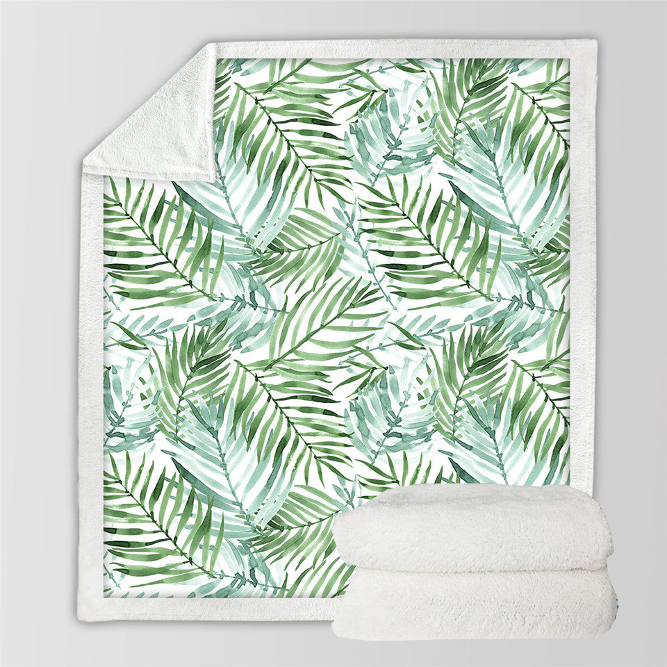 HKM-173907 Reversible Microfiber Double-Sided Flannel Blanket - Available in Two Sizes