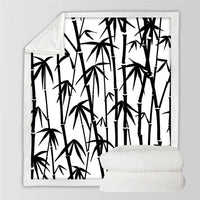 HKM-173907 Reversible Microfiber Double-Sided Flannel Blanket - Available in Two Sizes