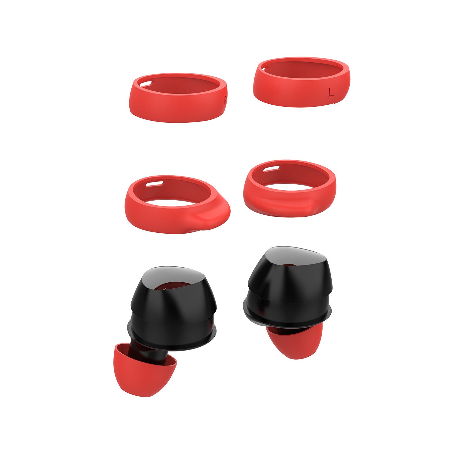 HKM-173907 Wireless Bluetooth Earbuds with Accessory Set for Samsung and Other Devices