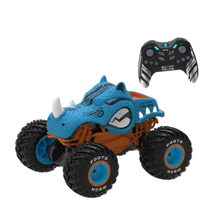 HKM-174419 2.4G Remote Control Spinning Stunt Rhinoceros Car Toy for Kids Ages 5 and Up