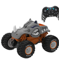 HKM-174419 2.4G Remote Control Spinning Stunt Rhinoceros Car Toy for Kids Ages 5 and Up