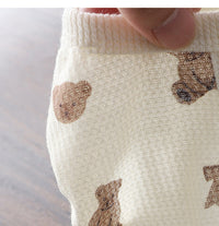 HKM-174803 Casual Short Sleeve Waffle Dog Clothes in Beige for Small Breeds