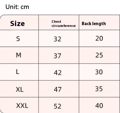 HKM-174803 Casual Short Sleeve Waffle Dog Clothes in Beige for Small Breeds