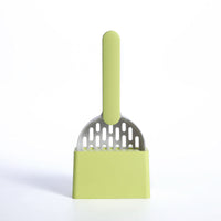 HKM-174931 Cat Litter Shovel Set with Base - Durable ABS Material in Multiple Colors