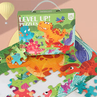 HKM-174995 Montessori 60-Piece Cartoon Jigsaw Puzzle for Kids - Educational Creative Toy Set
