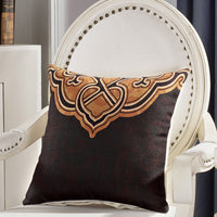 HKM-175059 Linen Waist Pillow for Sofa Backrest - 45x45cm, PP Cotton Filling, Available in Various Colors