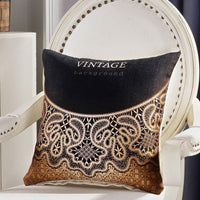 HKM-175059 Linen Waist Pillow for Sofa Backrest - 45x45cm, PP Cotton Filling, Available in Various Colors