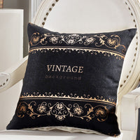 HKM-175059 Linen Waist Pillow for Sofa Backrest - 45x45cm, PP Cotton Filling, Available in Various Colors