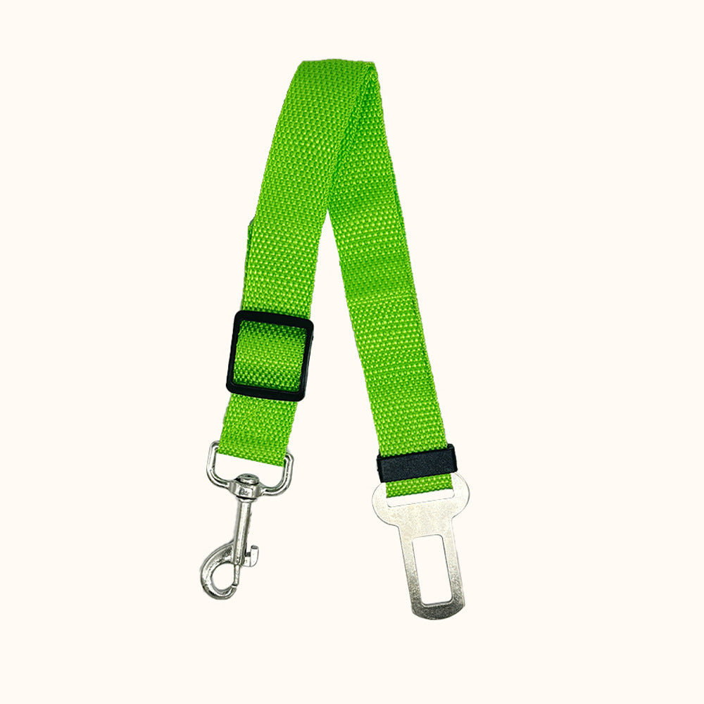 HKM-175187 Adjustable Nylon Pet Safety Seat Belt for Car Travel, Multiple Colors Available