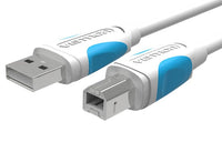 HKM-175187 USB2.0 Printer Data Cable with High Purity Copper Core and Durable Shielding