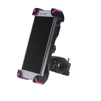 HKM-175251 Motorcycle Mobile Phone Holder Bracket - Black Plastic Resin, Convenient Accessory